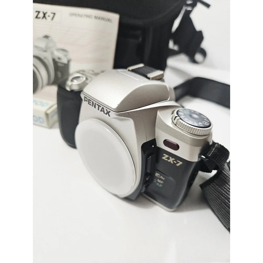 Pentax ZX-7 Camera With Accessories Case